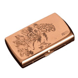 Étui Métal Cigarette Tigre