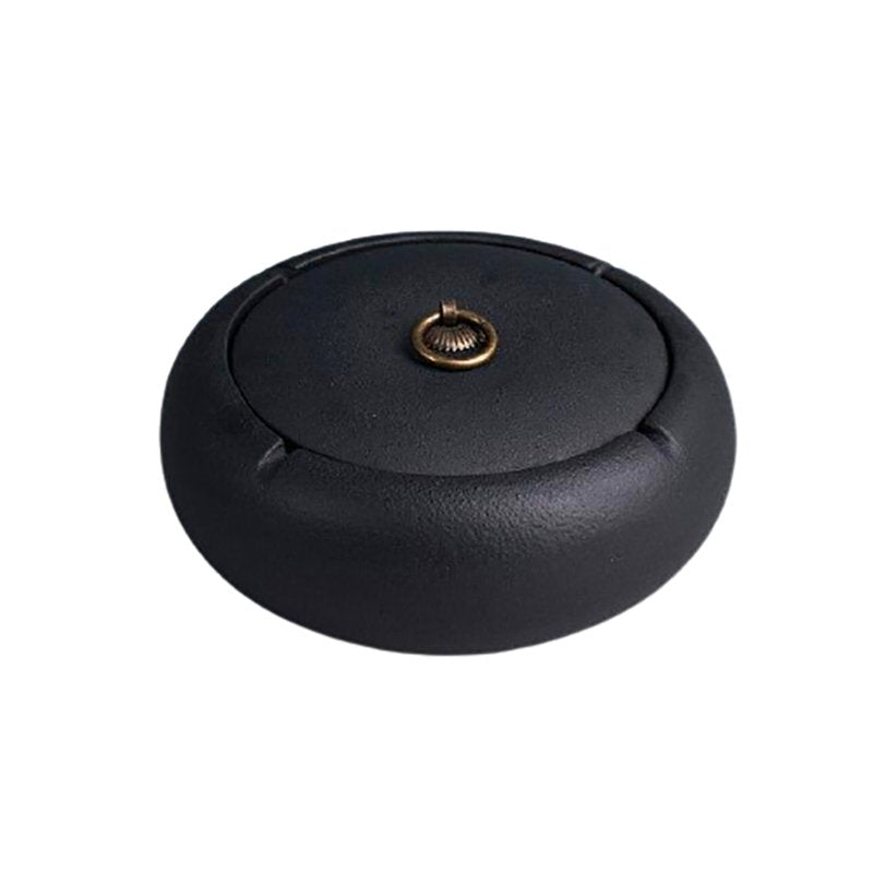 Cendrier à Cigares En Verre Cristal 15x15 Cm – 4 Emplacements + Fiche Dégustation – Lifestyle-Ambiente