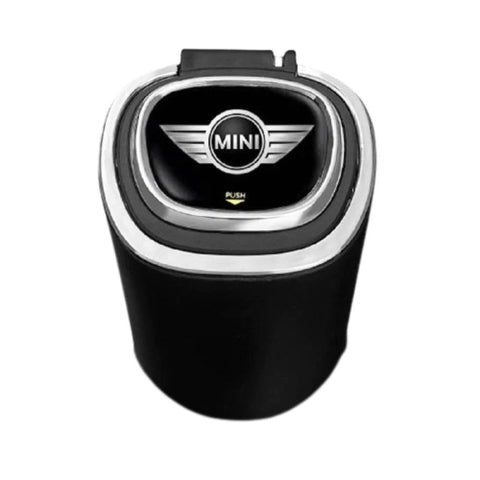 Cendrier Voiture Pour Mini Countryman/Cooper - Avec Lumière LED Bleue - Détachable Et Facile à Nettoyer - 5
